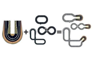 Scalextric Track extension pack 3