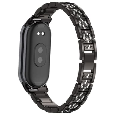 Xiaomi Klockband med Strass, 8/8NFC/9/9NFC Svart