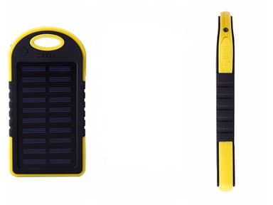 Powerbank 5000 mAh - vattentålig - gul