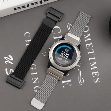 Quick Release Klockarmband för Garmin Fenix 7 / 6 / Tactix 7 pro Silve