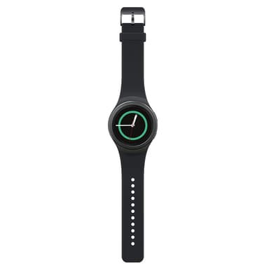 Silikonarmband för Samsung Galaxy Gear S2 SM-R730/SM-R720 Svart