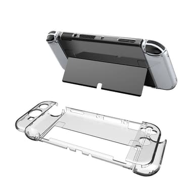 Nintendo Switch OLED Kompatibelt Fodral med Tillbehör 9-delar Svart