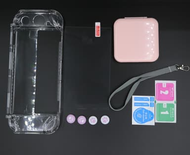 Nintendo Switch OLED Kompatibelt Fodral med Tillbehör 8-delar