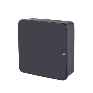 Nyckelskåp, Magnetisk Nyckelkroklåda Svart