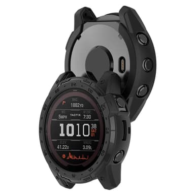 Smart skyddande klockfodral för Garmin Tactix7 MAOLED Svart