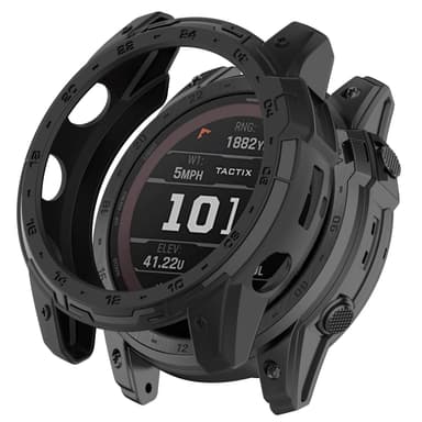 Smart skyddande klockfodral för Garmin Tactix7 MAOLED Svart