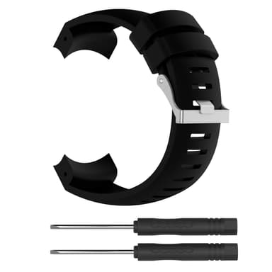 Silikonarmband för Suunto Core ALU Svart