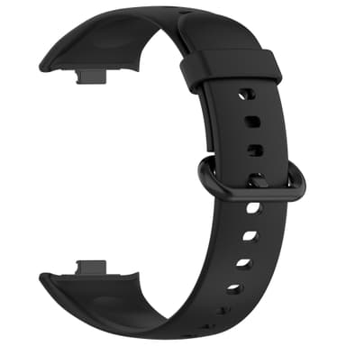 Silikonarmband för Redmi Watch 4, Xiaomi Band 8 Pro Svart