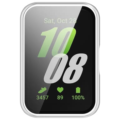 Skal med skärmskydd i härdat glas för Samsung Galaxy Fit 3 (SM-R390) S