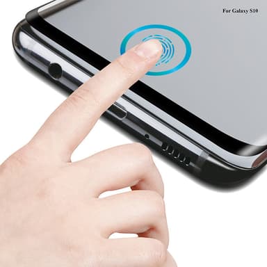 Skärmskydd Samsung Galaxy S10 Härdat glas Transparent