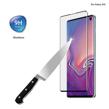Skärmskydd Samsung Galaxy S10 Härdat glas Transparent
