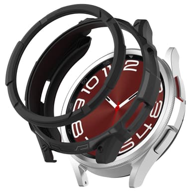 Skyddsfodral med Roterbar Ram för Samsung Watch 6 Classic 47mm Svart