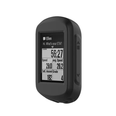 Skyddande silikonfodral för Garmin Edge 130 Svart