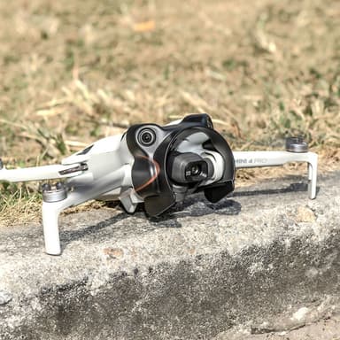 Skärm Solskydd Solskyddsskydd för DJI Mini4 Pro Svart