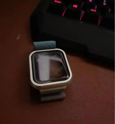 Smart klockfodral med skärmskydd Guld 42 mm