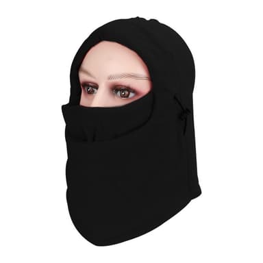 Vinter Balaclava Huva Svart S