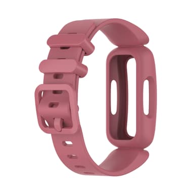 Silikonarmband för Fitbit Inspire 2, Fitbit Ace 3 Röd