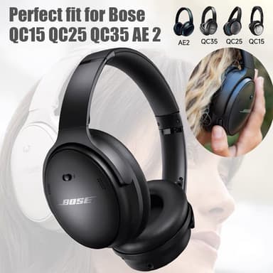 Öronkuddar för Bose QC15 QC25 QC35 AE 2 Beige
