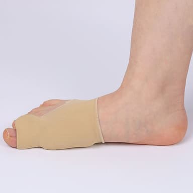 Tåavskiljare för Hallux Valgus 1 par Beige