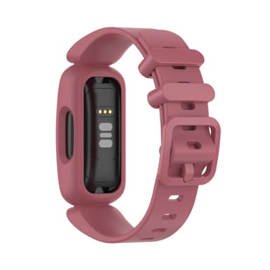 Silikonarmband för Fitbit Inspire 2, Fitbit Ace 3 Röd
