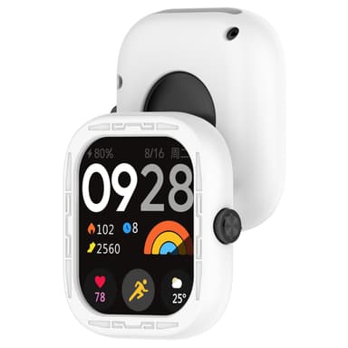 Silikonskyddsfodral till Redmi Watch 4 Vit