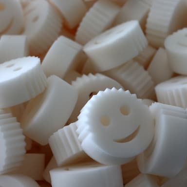 Oljeabsorberande Svampar för Pool, 16-pack Vit