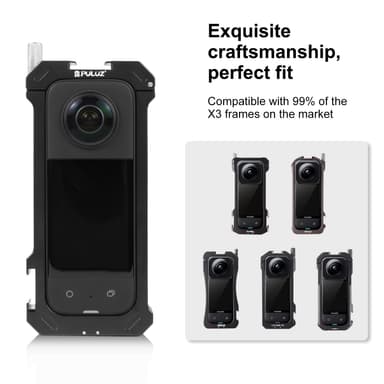 Skyddslins för Insta360 X4 - PC-material (PU989T)