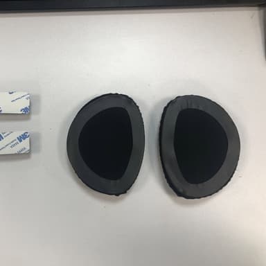 Öronkuddar och Huvudband för Sennheiser RS160 RS170 RS180 Svart