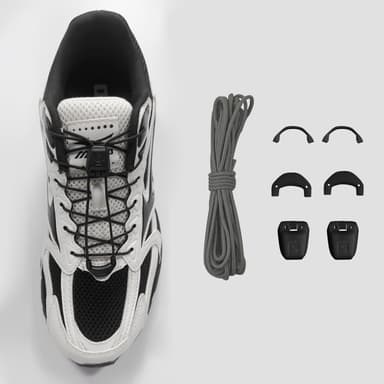 Salomon Quicklace Skosnören Grå M