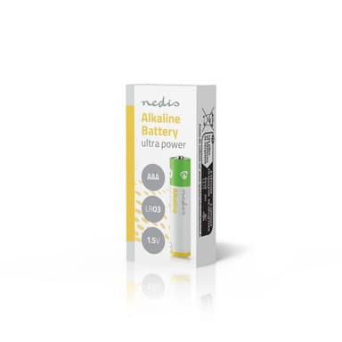 Nedis Alkaline Batteri AAA | 1.5 V DC | 2-krympförpackning