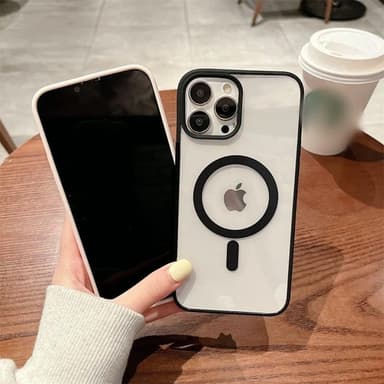 TPU färgstarkt magnetiskt telefonfodral, slitstarkt stötsäkert för iPh