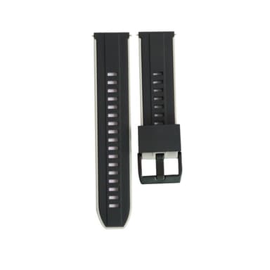 Silikonarmband till Huawei Watch GT2E/GT2 46 mm/GT 46 mm Mörkgrå