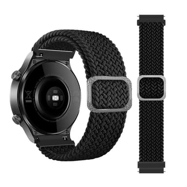 Nylon Klockarmband, Kompatibelt med Huawei, Xiaomi, Garmin, Samsung 22
