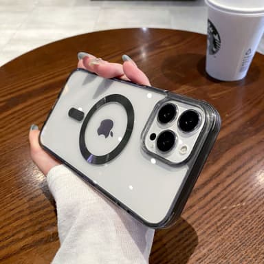 TPU färgstarkt magnetiskt telefonfodral, slitstarkt stötsäkert för iPh