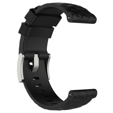Silikonarmband för Suunto Spartan Sport Wrist HR Baro Svart