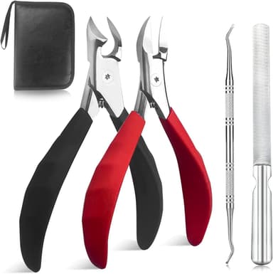Professionell Heavy Duty Nagelklippare 4-delad