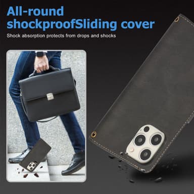 Plånboksfodral med Kortfack för iPhone 16-serien iPhone 16 Pro