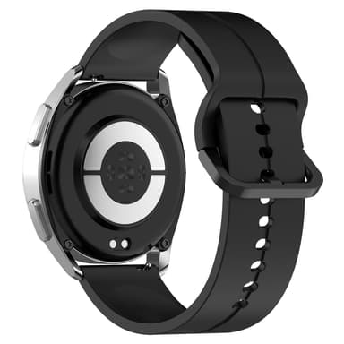 Silikonersättningsarmband för Haylou Watch 22mm Svart