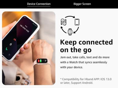 Smartwatch med Bluetooth och Hälsoövervakning Rosa