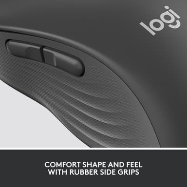Logitech Signature M650 medium trådlös mus (grafit)