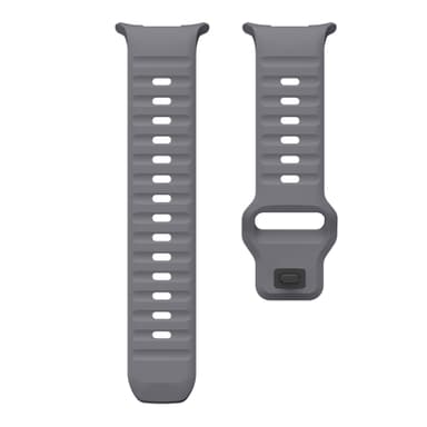 Silikonarmband för Samsung Galaxy Watch Ultra 47 mm Grå