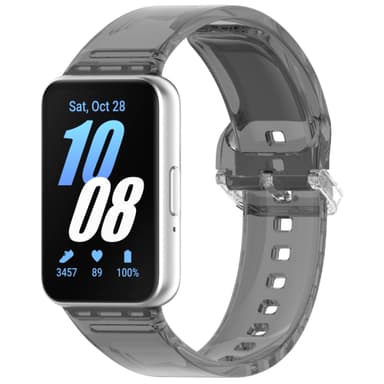 Samsung Galaxy Fit3 färgskiftande silikonarmband Svart