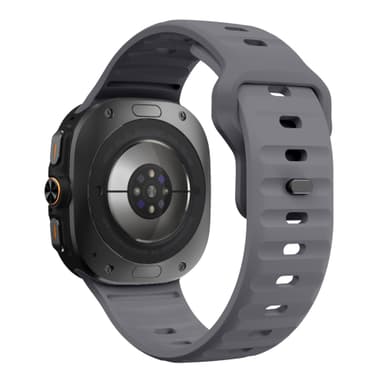 Silikonarmband för Samsung Galaxy Watch Ultra 47 mm Grå