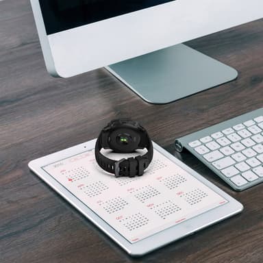 Silikon Klockarmbandsarmband för Garmin Instinct 2X Svart