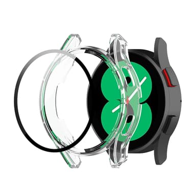 PC-Fodral + Skärmskydd i Härdat Glas för Samsung Galaxy Watch FE 40mm