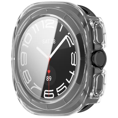 Samsung Watch Ultra 47 mm Fodral med Inbyggt Skärmskydd Transparent