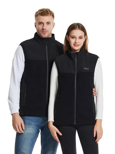 Värmeväst 13 värmezoner Svart M/L
