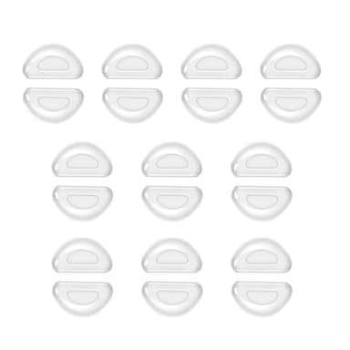 Nässkydd för glasögon 10 par Transparent 1 mm