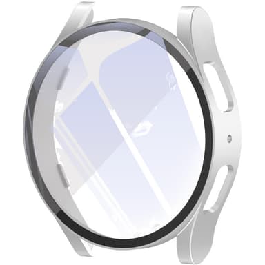 Skyddsfodral till Samsung Watch 7 med Inbyggt Skärmskydd Silver 40mm