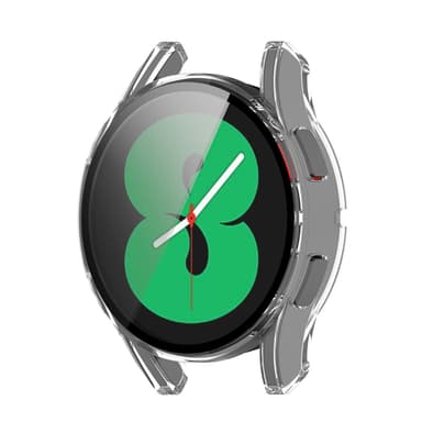 PC-Fodral + Skärmskydd i Härdat Glas för Samsung Galaxy Watch FE 40mm